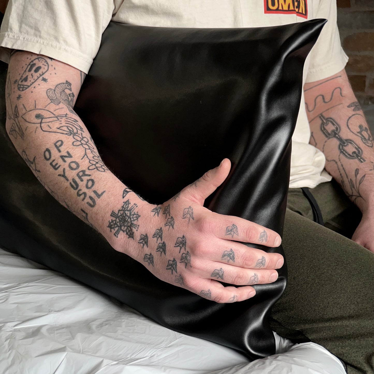 Cactus Leather Pillow