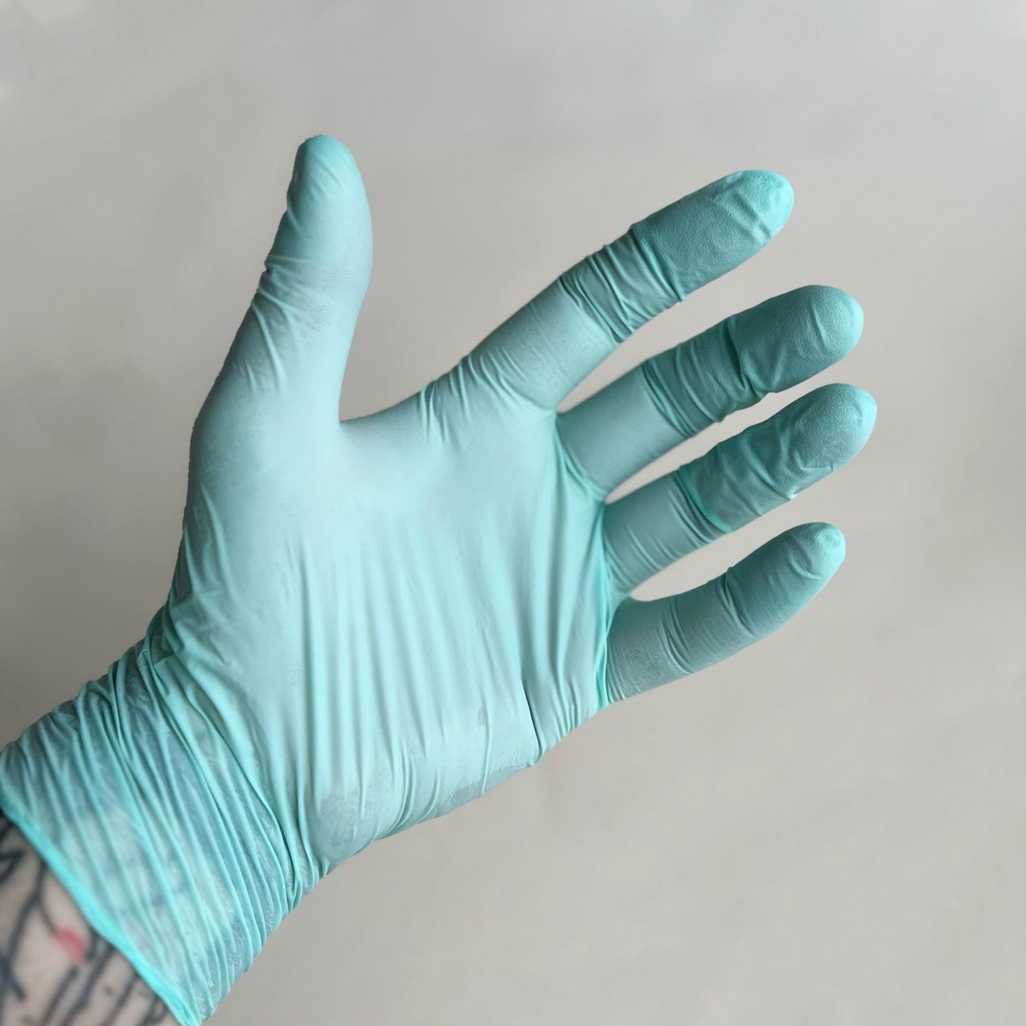 Mint Biodegradable Nitrile Gloves